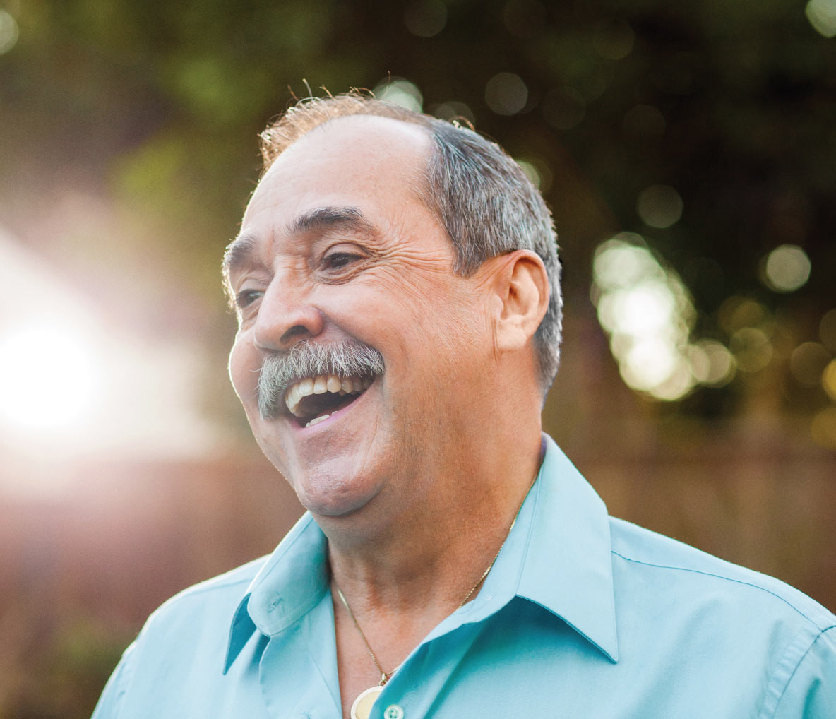 Smiling man